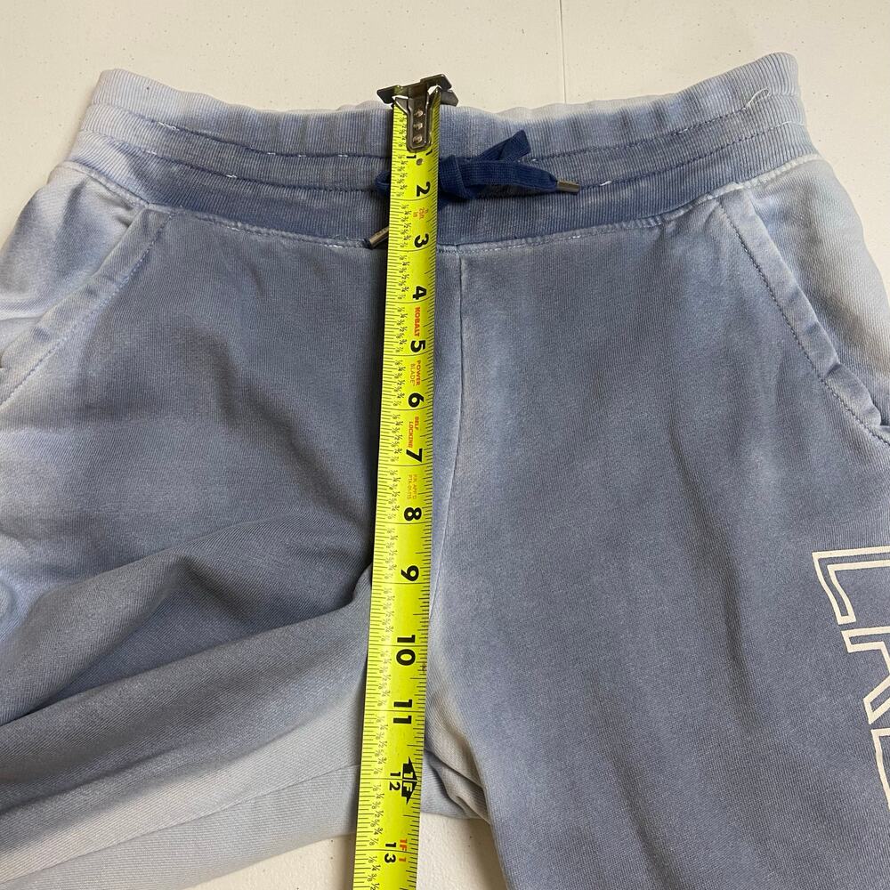 Lauren Ralph Lauren Women’s Blue French Terry Jogger Pants Logo Preppy Small - Picture 14 of 14